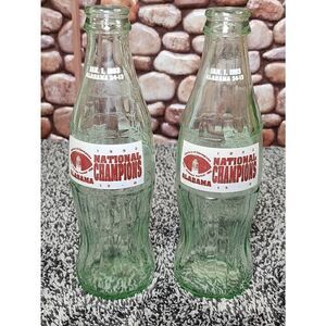 Vintage Coca Cola 1992 Alabama National Championship -Alabama Football
